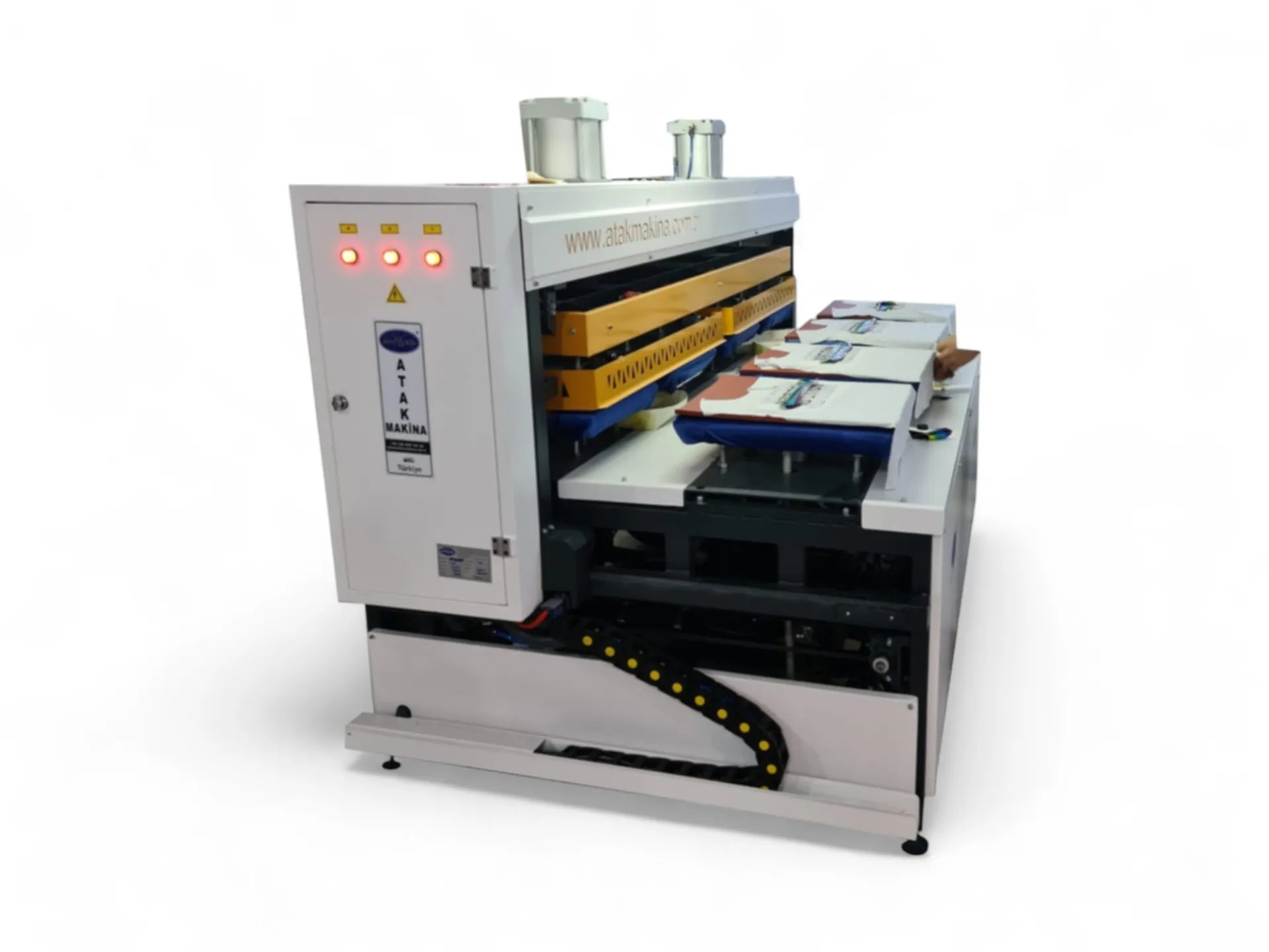 Buharlı 8 Tablalı Pres